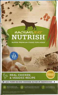 Rachael Ray Nutrish naturlig kylling og grønnsaker