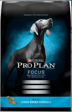 Suché krmivo pre dospelých veľkých plemien Purina Pro Plan Focus