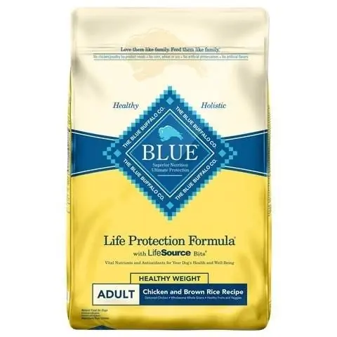 Nourriture sèche pour chiens Blue Buffalo Life Protection Formula Poids santé