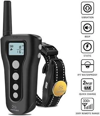 Peteme Dog Training Shock Collar Rechargeable