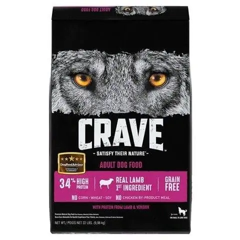 CRAVE 10164802 طعام جاف للكلاب البالغة خالية من الحبوب