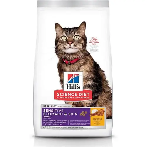 Hill's Science Diet Gevoelige Maag & Huid Droog Kattenvoer (1)