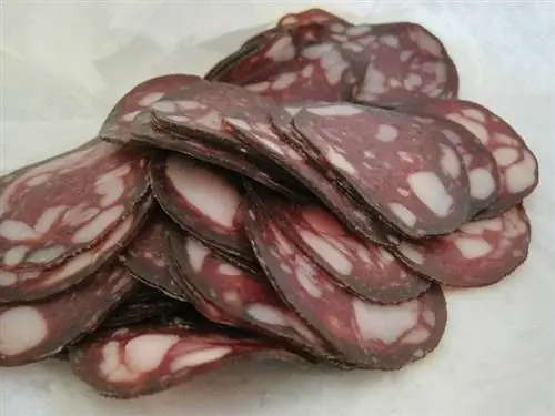 Salami iliyokatwa