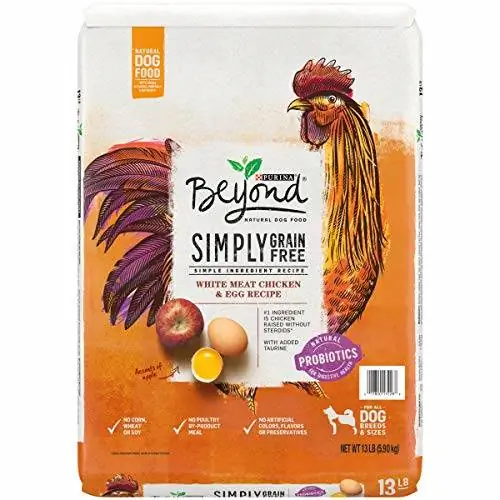 Purina Beyond Grain Free, מזון יבש טבעי לכלבים,