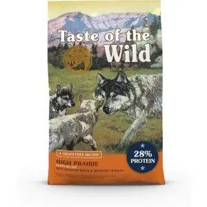 Taste of the Wild High Prairie Puppy Recept met Geroosterde Bizon & Geroosterd Hertenvlees