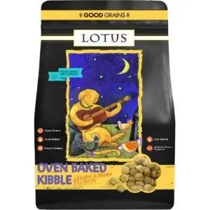 Recepta de pollastre Lotus Good Grains Menjar sec per a gossos per a adults (1)