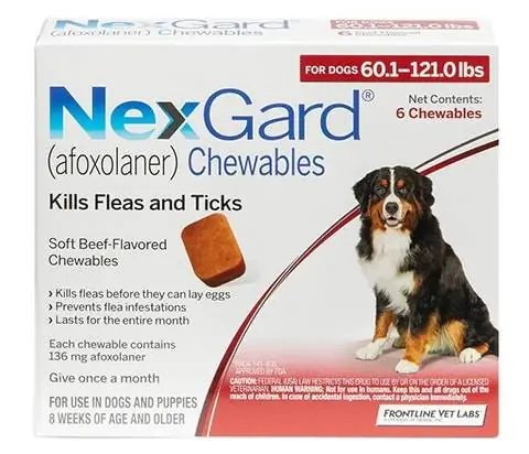 Иттерге арналған NexGard Chew