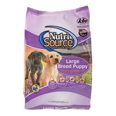 Chiot de grande race NutriSource