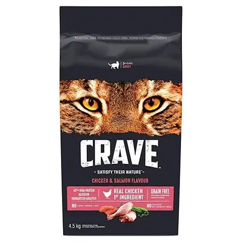 CRAVE Comida seca para gatos adultos de interior