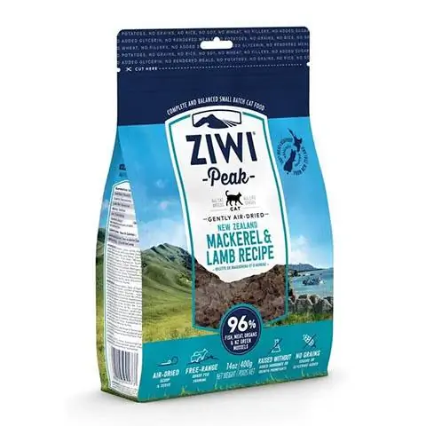 Ziwi Peak Daily Cat Cuisine Makrill och lammpåsar