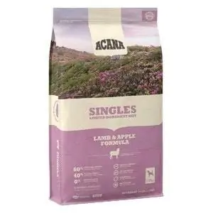 Acana Singles Limitedin ainesosien sisältävä koirankuivaruoka