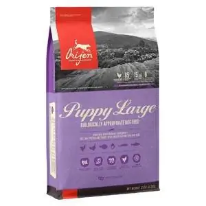 Ração ORIJEN Puppy Large High-Protein Dry Dog Food