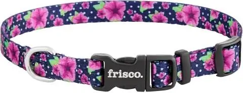 Gola de poliéster estampada Frisco