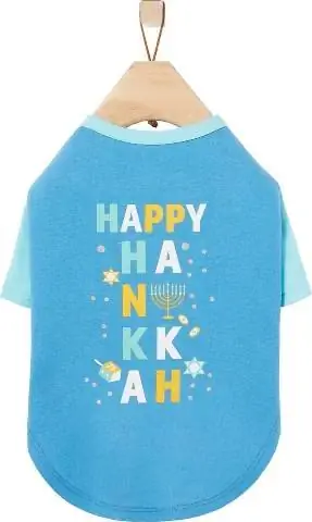 T-shirt pour animaux de compagnie Frisco Happy Hanukkah