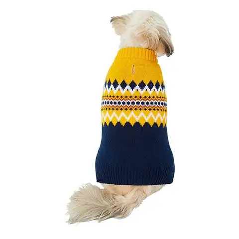 Frisco Geometric Dog Sweater