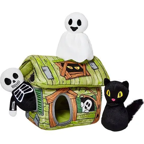 Frisco Haunted Shack Brinquedo de esconde-esconde quebra-cabeça para cachorro