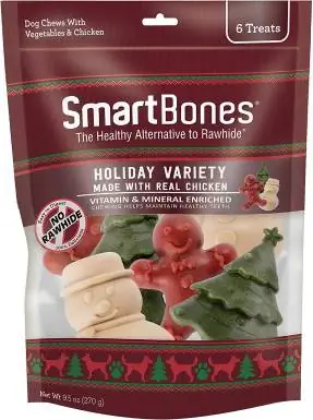 SmartBones Weihnachts-Kaubonbons,