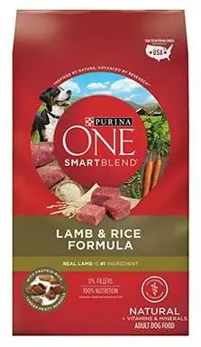 Thức ăn khô cho chó Purina ONE Natural SmartBlend Lamb & Rice Formula