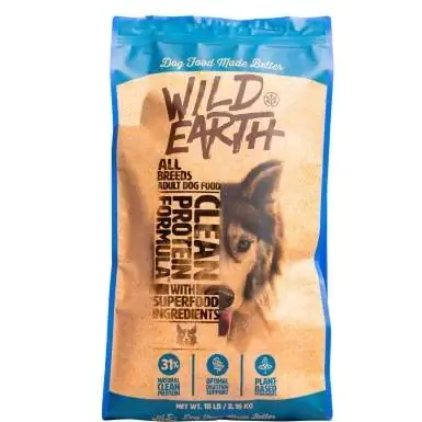 Cibo secco per cani con formula ad alto contenuto proteico di Wild Earth