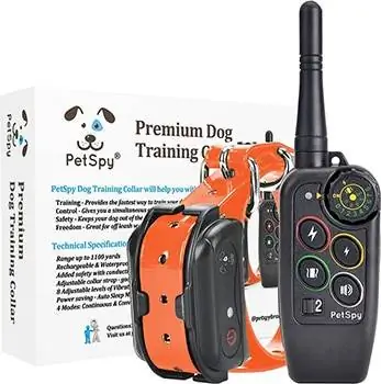 طوق تدريب الكلاب عن بعد PetSpy Premium