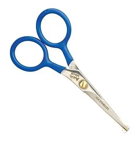 Sab saum toj Performance Ball-Point Curved Aub Grooming Shears