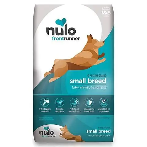 Nulo Frontrunner Nafaka za Kale Uturuki, Whitefish & Quinoa Small Breed Dog Dog Food