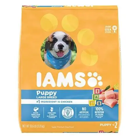 Iams ProActive He alth Smart Puppy чоң породадагы кургак иттердин азыгы