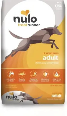 Nulo Frontrunner Ancient Grains Chicken، Oats & Turkey Adult Dry Dog Food