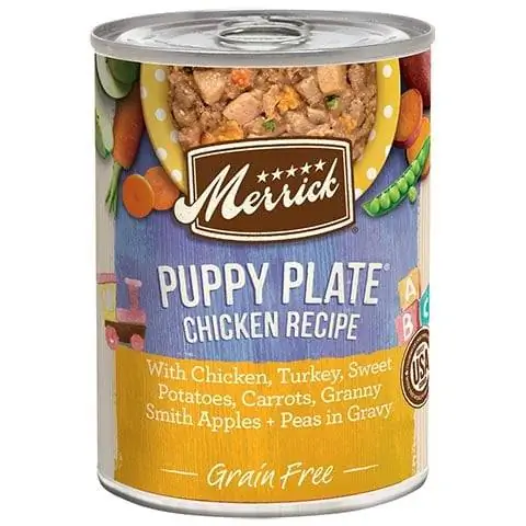 Merrick Classic Puppy Plate Nedves kutyaeledel