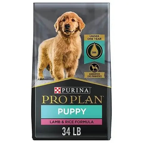 Purina Pro Plan magas fehérjetartalmú DHA bárány- és rizs formula kölyökkutyaeledel