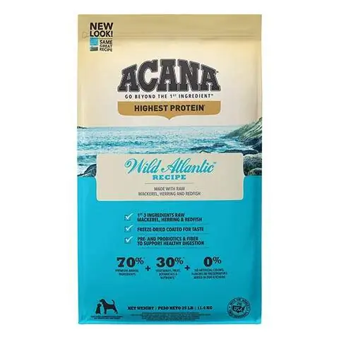 ACANA Wild Atlantic Getreidefreies Trockenfutter für Hunde