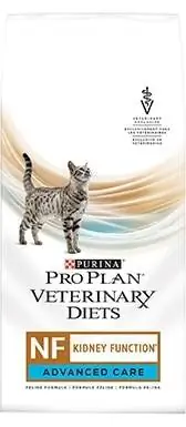 Purina Pro Plan Veterinary Diets NF Бүйрек функциясы Жетілдірілген күтім формуласы Құрғақ мысық тамағы