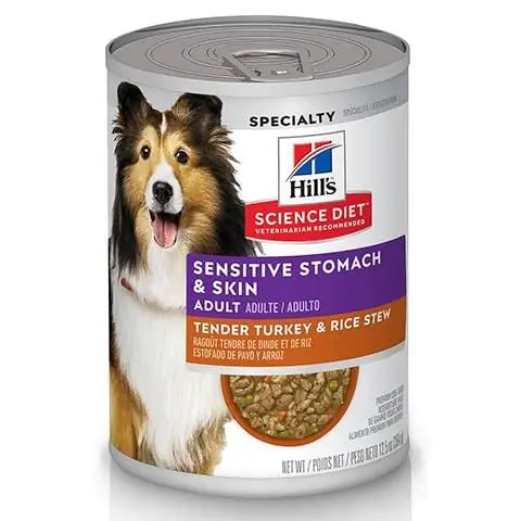 Cibo umido per cani Hill's Science Diet Adult Sensitive Stomach & Skin