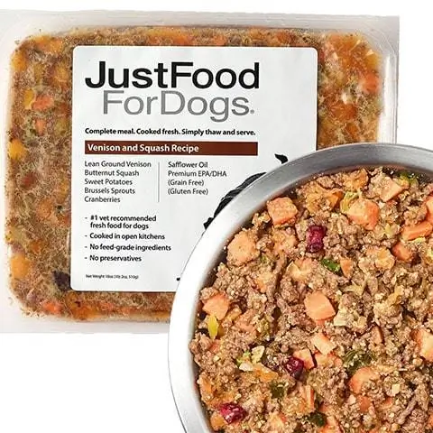 JustFoodForDogs vadhús és squash