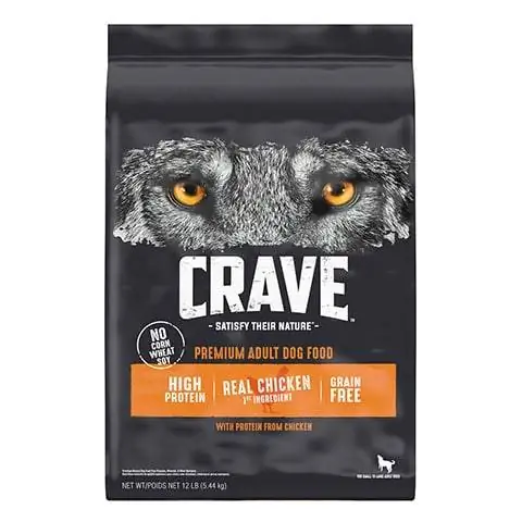 Crave Tahılsız Tavuk Proteinli Yüksek Proteinli Yetişkin Premium Kuru Köpek Maması