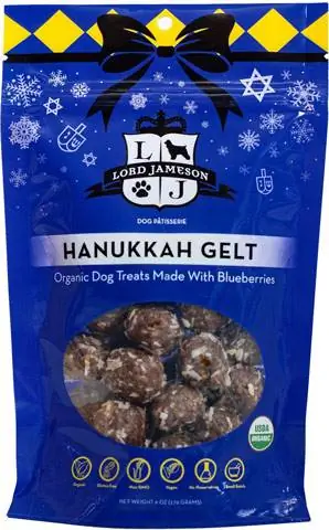 Lord Jameson Hanukkah Gelt Vegan koera maiuspalad