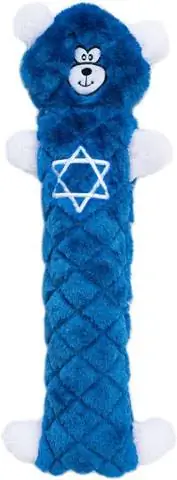 ZippyPaws – Hanukkah Blue Bear