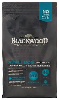 Blackwood ארוחת עוף ואורז מתכון דיאטה יומיומית מזון יבש לכלבים למבוגרים