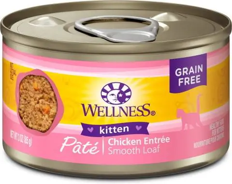 Wellness Complete He alth Kitten Formula de-latang pagkain ng pusa