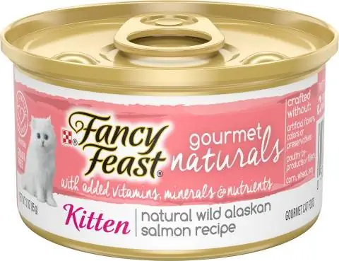 Fancy Feast Gourmet Naturals konservuotas kačių maistas