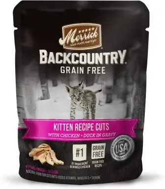 Merrick Backcountry Grain-Free Kitten Recipe cat food