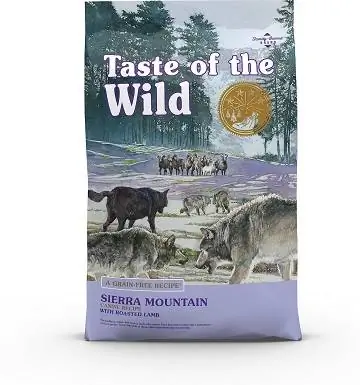 5Taste of the Wild Sierra Mountain Nourriture sèche pour chiens sans grains