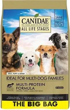 4CANIDAE Alimento seco para perros con fórmula multiproteica All Life Stages