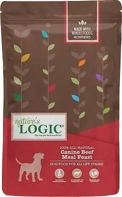 Comida seca para perros 6Nature's Logic Canine Beef Meal Feast All Life Stages