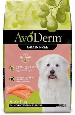 7AvoDerm Natural Natural Grain and Vegetables Formula All Life Stages طعام جاف للكلاب