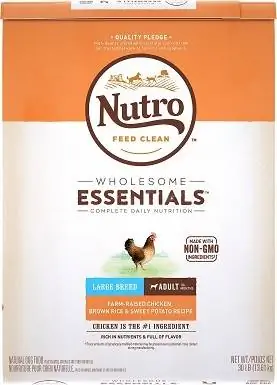 4Nutro He althy Essentials Stora rasen Adult Farm Raised Chicken