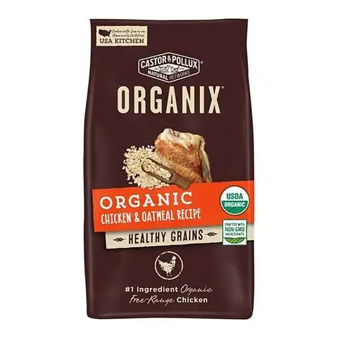 Castor & Pollux ORGANIX Ricetta di pollo e farina d'avena biologica