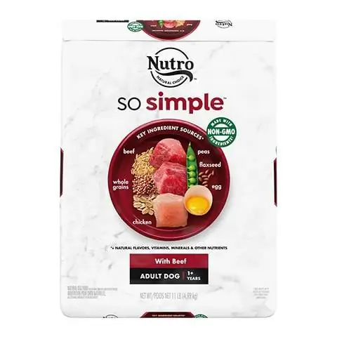 NUTRO SO SIMPLE Ricetta per adulti con manzo e riso Cibo secco naturale per cani