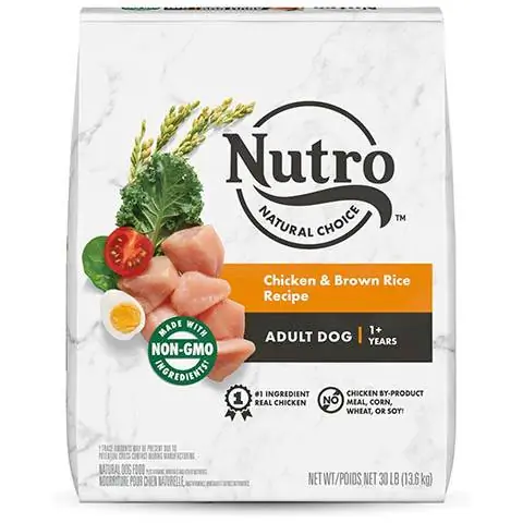 Makanan Anjing Kering Ayam & Beras Perang Nutro Natural Choice