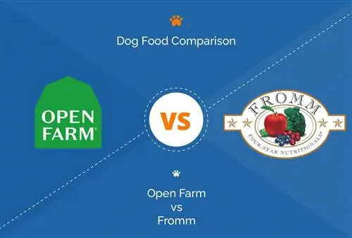 Vergelijking Open Farm versus Fromm hondenvoer 2023: welke is geschikt voor mijn hond?